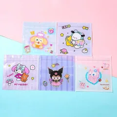 Túi Zip 15x23 Hoạt Hình cute đựng bánh kẹo, đồ cá nhân họa tiết dễ thương