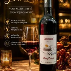 VangDaLat Sweet Wine 1992/10. 5%độ Chai 750mill