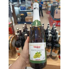 Nước Trái Cây Có Ga Vivazz (Nho Xanh) Chai 750mill
