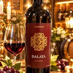 Rượu Vang Đà Lạt Dalata 11,5%độ Chai 750mil - Ladofoods