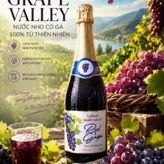 Nước Trái Cây Có Ga Grape Valley Ladofoods - Chai 750mil