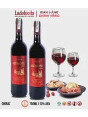 Vang Đà Lạt Memory - 14,5% Vị Ngọt Nhẹ Nho Tươi
