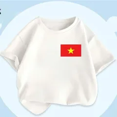 Áo Thun Cờ Đỏ Sao Vàng Full Size (10kg - 65kg) Vải Co Dãn 4 Chiều Thoáng Mát