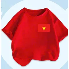 Áo Thun Cờ Đỏ Sao Vàng Full Size (10kg - 65kg) Vải Co Dãn 4 Chiều Thoáng Mát