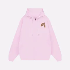 Áo Hoodie Zip, Áo Khoác Nam Nữ  Mã chữ M Chất Nỉ Bông cotton Form Rộng Mũ 2 Lớp 17-60kg