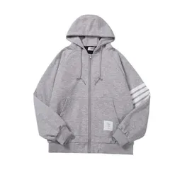 Áo Hoodie Zip, Áo Khoác Nam Nữ Unisex 4 sọc Basic Chất Nỉ cotton Form Rộng Mũ 2 Lớp