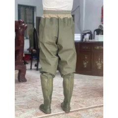 Quần ủng lội nước siêu bền chất liệu cao su dày hai lớp TRƯỜNG SƠN ủng bảo hộ lao động, làm vườn,ủng câu cá,ủng thuỷ sản