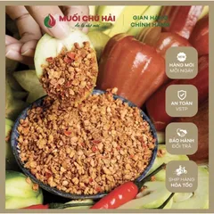 Muối Tây Ninh Chú Hải tỏi ớt siêu cay 500gr