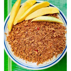 Muối Tôm Như Ý loại hạt vừa 400gr hũ mới có logo