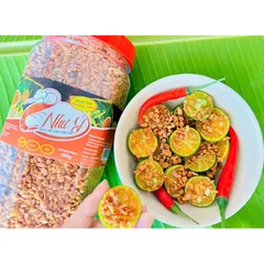 Muối Tôm Như Ý loại hạt vừa 400gr hũ mới có logo