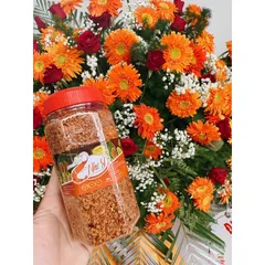 Muối Tôm Như Ý loại hạt vừa 400gr hũ mới có logo