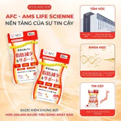 [ CHÍNH NGẠCH ] AFC Ellagic Acid 60 Viên Nhật Bản – Giảm Cân AFC, Hỗ Trợ Giảm Mỡ Nội Tạng & Mỡ Bụng