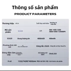 Chuột gaming Aula Sc620