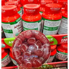 CHÍNH HÃNG Kẹo dẻo giấm táo hữu cơ Nature's Truth Organic Apple Cider Vinegar 120 viên MỸ 863638