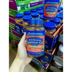 CHÍNH HÃNG MỸ Dầu cá WILD ALASKAN SALMON OIL 1000mg - 210 viên 863628