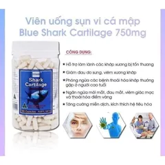 ĐẢM BẢO CHÍNH HÃNG Viên Uống Sụn cá mập Costar Blue Shark Cartilage 750mg 365 viên CỦA ÚC
