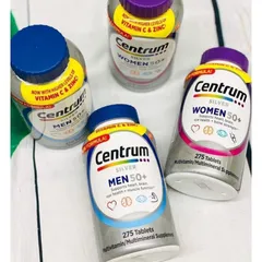 CAM KẾT CHÍNH HÃNG Centrum Silver Ultra Men's 50+ chai 275 viên từ Mỹ. Vitamin cho đàn ông trên 50 tuổi