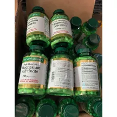 [HÀNG MỸ] Viên Uống Bổ Sung Magie Chống Chuột Rút Nature's Bounty 240mg (180 Viên)