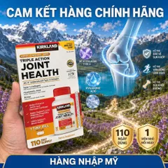 [HÀNG MỸ] Viên Uống Bổ Khớp Kirkland Triple Action Joint Health (Hộp 110 Viên)