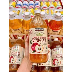 Giấm Táo Hữu Cơ (Organic Apple Cider Vinegar) của thương hiệu Kirkland Signature 1 CHAI