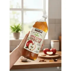 Giấm Táo Hữu Cơ (Organic Apple Cider Vinegar) của thương hiệu Kirkland Signature 1 CHAI