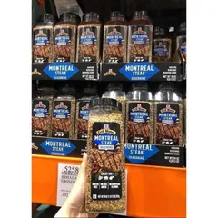 822g Muối ,GIA VỊ TẨM ƯỚP BÒ NƯỚNG Mỹ Grill Mates Montreal Steak Seasoning