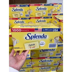 Đường Ăn Kiêng Splenda No Calories Sweetener 1000 gói chính hãng date XA