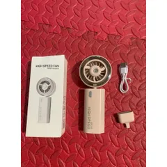 Quạt JM013 Full sương , siêu mạnh khủng khiếp , động cơ phản lực drone , pin 1800mah , gập để bàn , kẹp ô dù tiện lợi . 863853