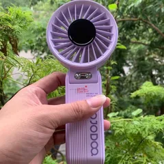 Quạt cầm tay Gsf003 , 100 cấp độ gió, siêu mát , pin 4000mah khoẻ , đeo cổ và gập để bàn tiện lợi . thiết kế cao cấp