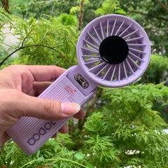 Quạt cầm tay Gsf003 , 100 cấp độ gió, siêu mát , pin 4000mah khoẻ , đeo cổ và gập để bàn tiện lợi . thiết kế cao cấp