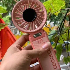 Quạt cầm tay Gsf003 , 100 cấp độ gió, siêu mát , pin 4000mah khoẻ , đeo cổ và gập để bàn tiện lợi . thiết kế cao cấp