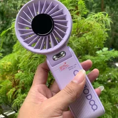 Quạt cầm tay Gsf003 , 100 cấp độ gió, siêu mát , pin 4000mah khoẻ , đeo cổ và gập để bàn tiện lợi . thiết kế cao cấp