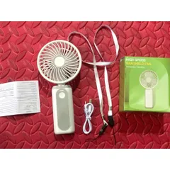 Quạt M2 , Mạnh kinh khiếp , động cơ phản lực không chổi than, có dây đeo và gập để bàn , dung lượng pin 4000mah .