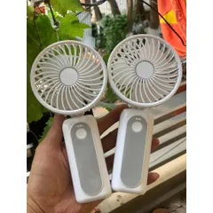 Quạt M2 , Mạnh kinh khiếp , động cơ phản lực không chổi than, có dây đeo và gập để bàn , dung lượng pin 4000mah .