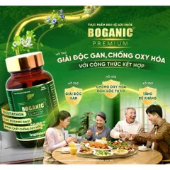Viên uống Boganic Premium Traphaco hỗ trợ bảo vệ và tăng cường chức năng gan (30 viên)