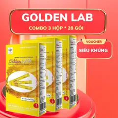 Men vi sinh hàn quốc Golden lab( mẫu mới )