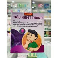 (CHÍNH HÃNG ) Cốm Tiêu Khiết Thanh - Ngăn ngừa và làm giảm triệuu chứngg viêm đường hô hấp (Hộp 15 gói)
