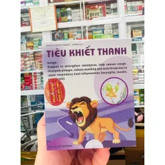 (CHÍNH HÃNG ) Cốm Tiêu Khiết Thanh - Ngăn ngừa và làm giảm triệuu chứngg viêm đường hô hấp (Hộp 15 gói)