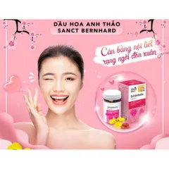 Tinh Dầu Hoa Anh Thảo Sanct Bernhard 60 viên