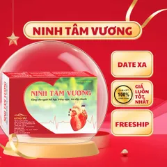 Ninh Tâm Vương - Giảm nguy cơ tim đập nhanh dẫn đến hồi hộp, trống ngực, bồn chồn, lo âu.