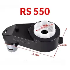 [RS550] Động cơ hộp số ô tô điện trẻ em 6V- 2V loại To RS550  dài 18,5cm (loại tốt, lắp zin như trên xe)