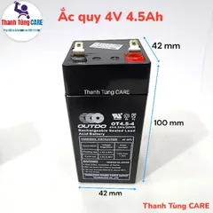 Sạc pin cân điện tử hệ 4V và 6V