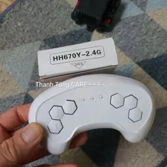 [HH670K] Mạch & Điều khiển từ xa Xe điện trẻ em HH-670K | HH670Y| HH2158K 5A 12V chính hãng HongHui | 5 chân tín hiệu