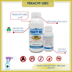 Thuốc diệt muỗi, côn trùng Pekacyp 10EC (Chai 100 ml) sử dụng, diệt muỗi trong y tế