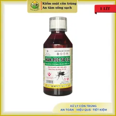 Hanpec 50ec 1 lít-  Hanvet – thành phần permethrin 50% – chế phẩm kiểm soát muỗi, ruồi, kiến, gián