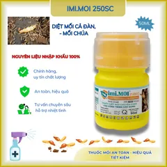 Thuốc mốii IMI.MOI 250sc 50ml, diệt mối cả đàn, mối Chúa - tiết kiệm hơn (KINACO-Kiên Nam)