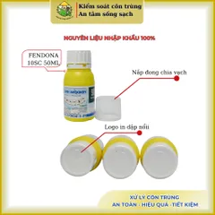 [Combo tiết kiệm] Fendona 10Ssc 50ml, xử lý gián, ruồi, muỗi, bọ nhẩy, kiến ba khoang,. Fendona 10sc