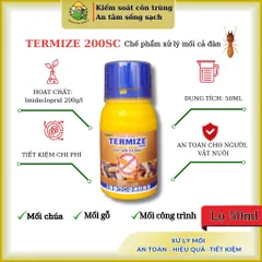Combo 10 Termize 200sc 50ml – Giải pháp xử lý mối chúa và mối thợ hiệu quả- xử lý mối không mùi