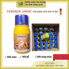Combo 10 Termize 200sc 50ml – Giải pháp xử lý mối chúa và mối thợ hiệu quả- xử lý mối không mùi