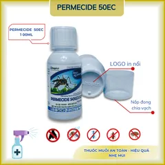 Thuốc muỗi cải tiến Permecide 50ec, thuốc diện muỗi, côn trùng trợ lực mạnh mẽ dung tích 100ml